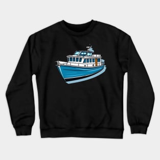 boat lover design Crewneck Sweatshirt